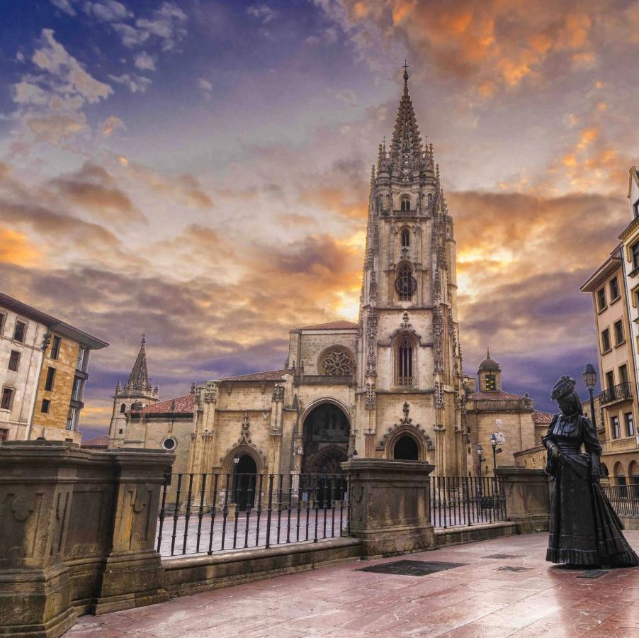オビエドCasco Historico-Catedral Parking Incluidoアパートメント エクステリア 写真